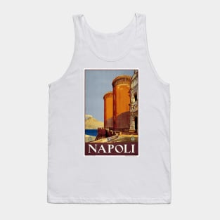 Napoli (Naples), Italy Vintage Travel Poster Design Tank Top